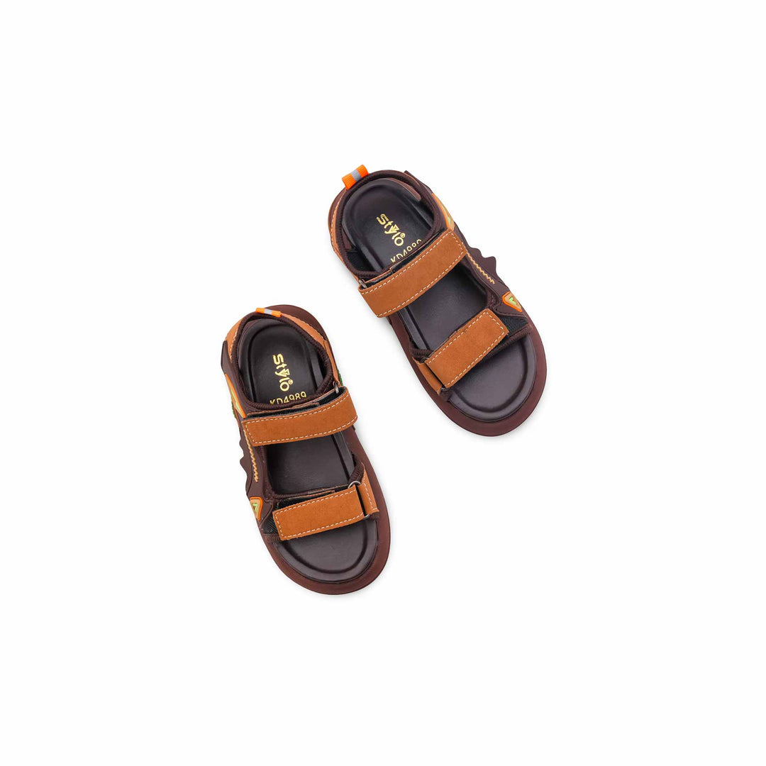 Boys Coffee Casual Sandal KD4989