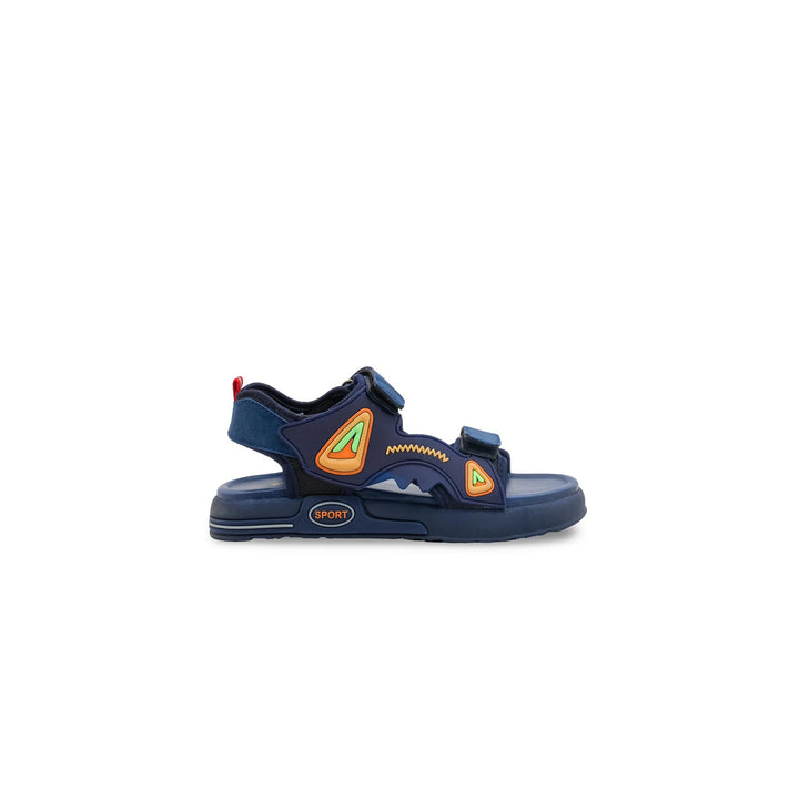 Boys Navy Casual Sandal KD4989