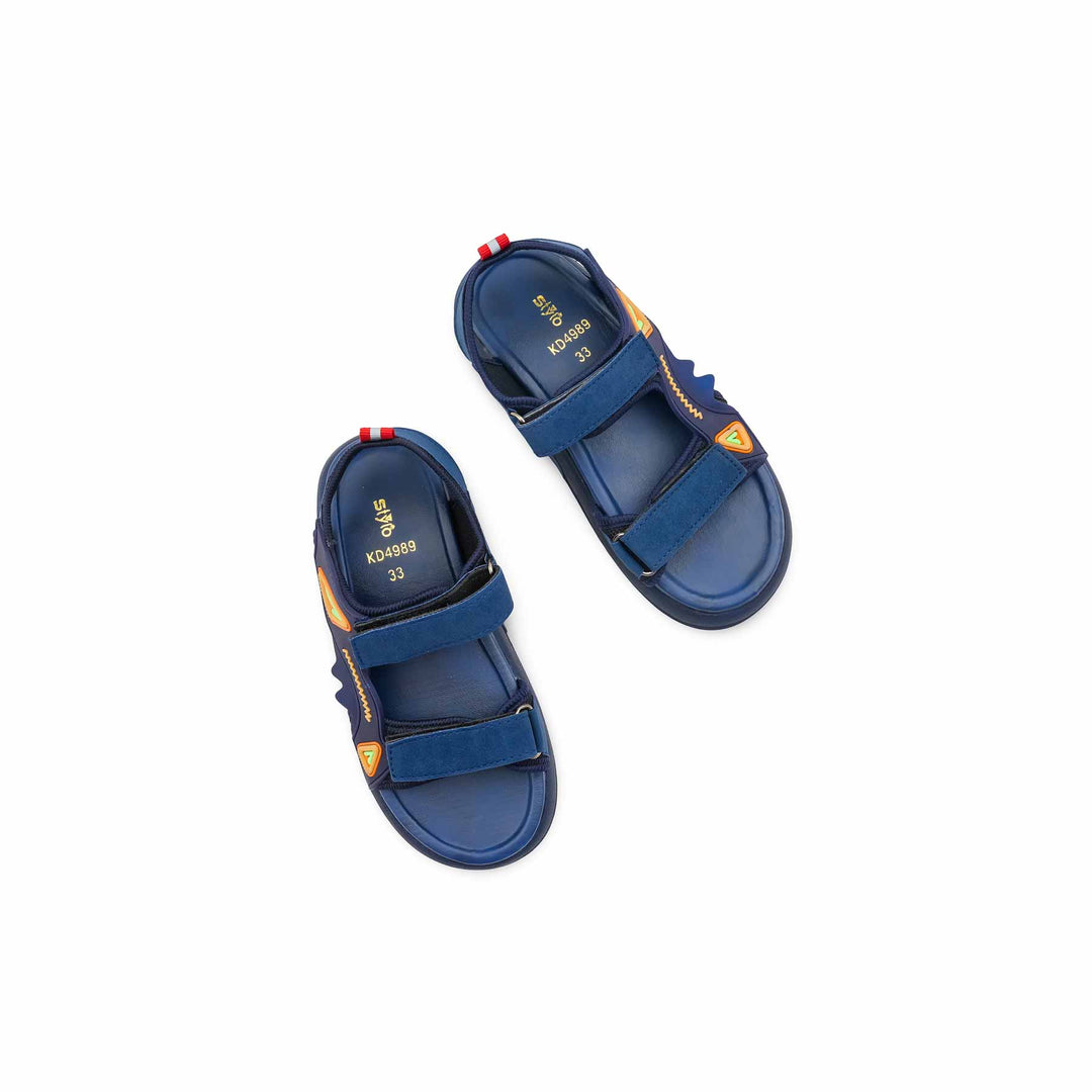 Boys Navy Casual Sandal KD4989