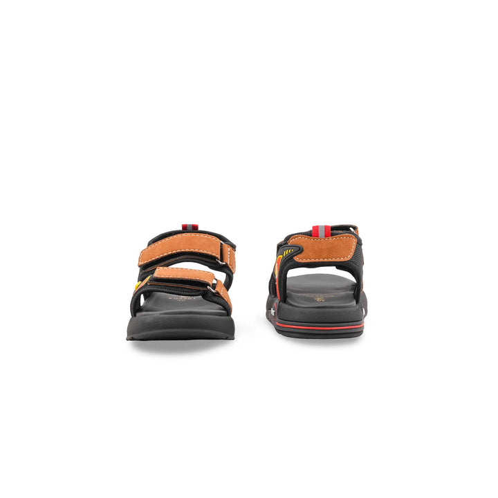 Boys Black Casual Sandal KD4991