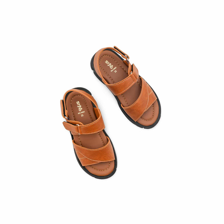 Boys Mustard Formal Sandal KD4997