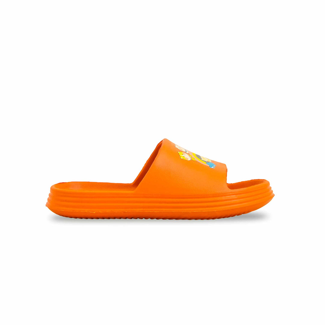 Girls Orange Casual Flip Flop KD5327