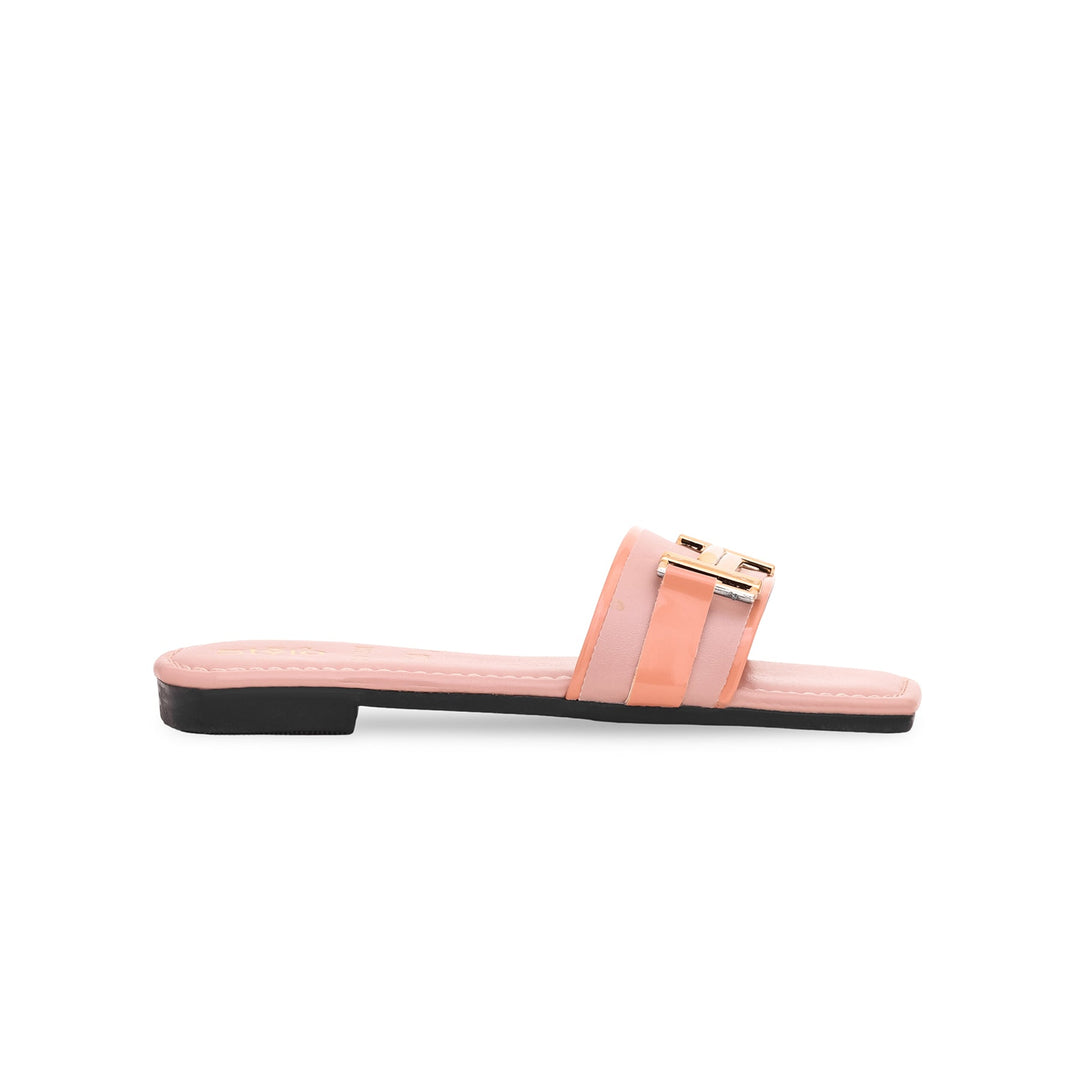 Girls Pink Formal Slipper KD5401