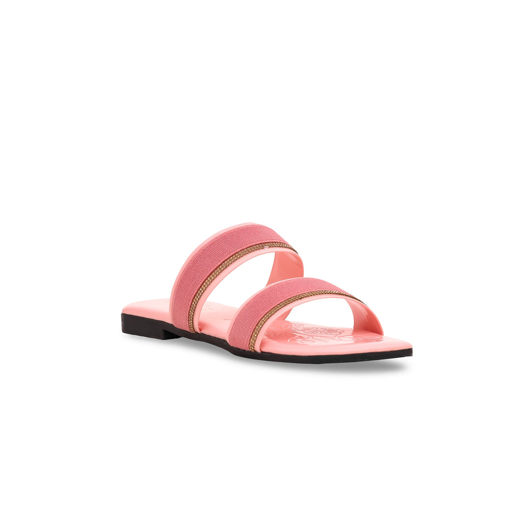 Girls Pink Formal Slipper KD5409