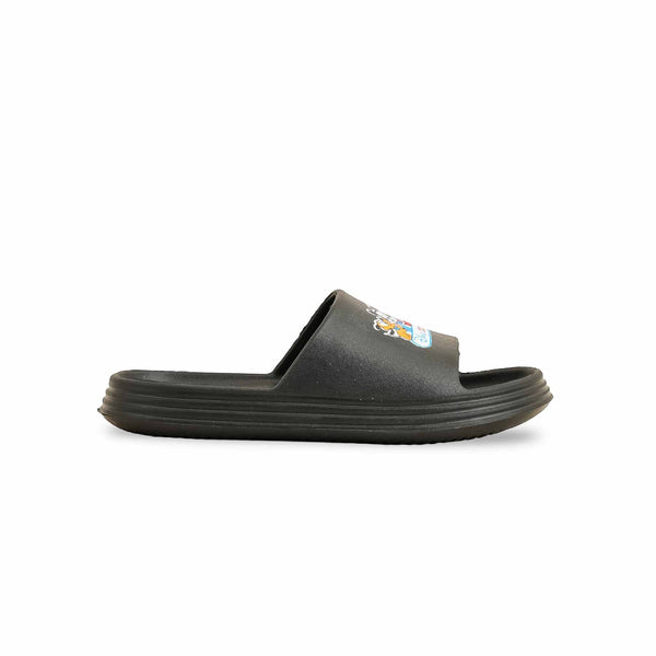 Girls Black Casual Flip Flop KD5487