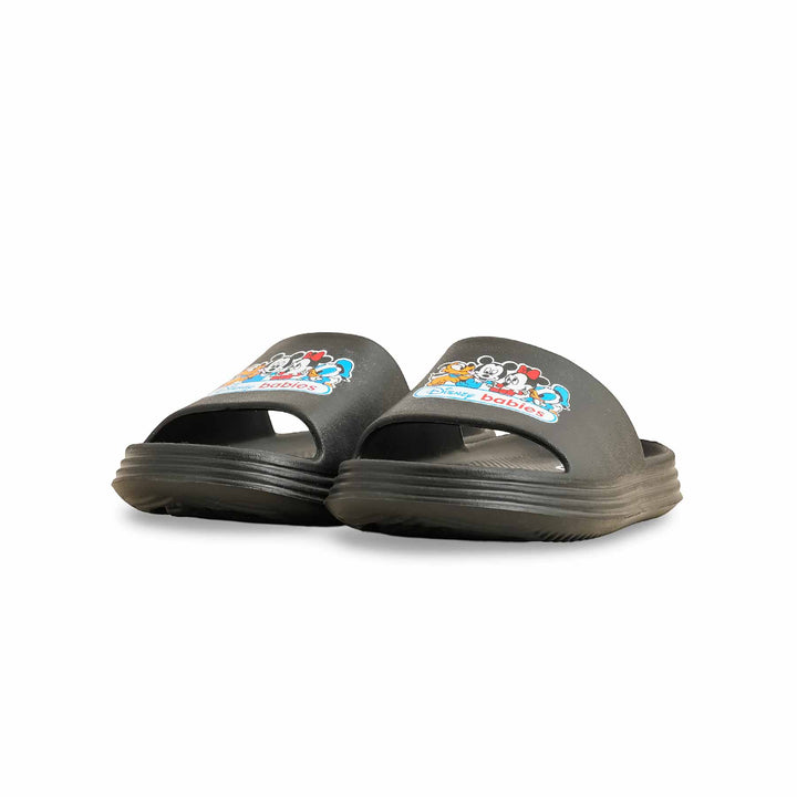 Girls Black Casual Flip Flop KD5487