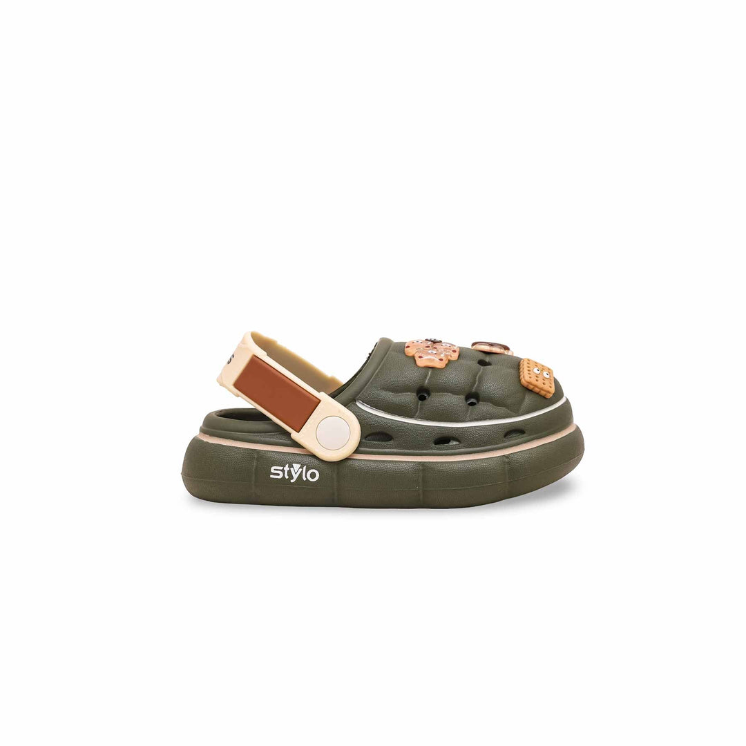 Boys Green Casual Flip Flop KD5511