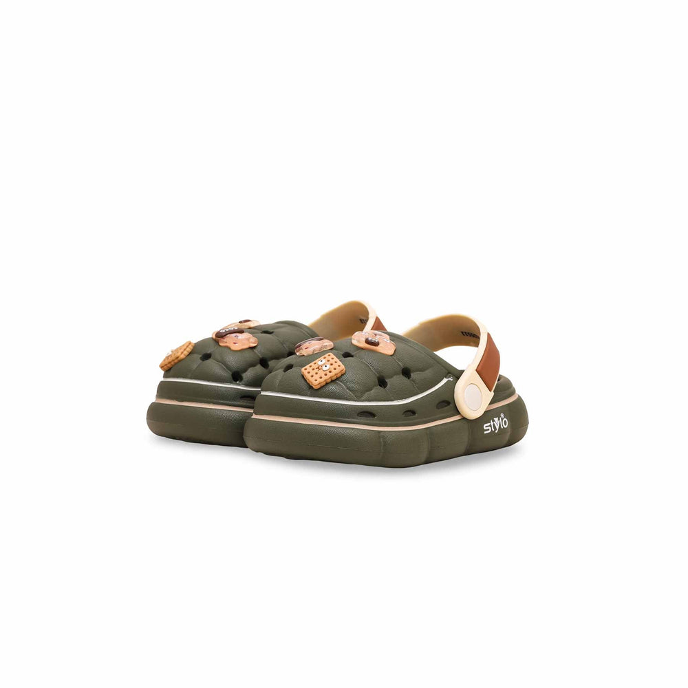 Boys Green Casual Flip Flop KD5511