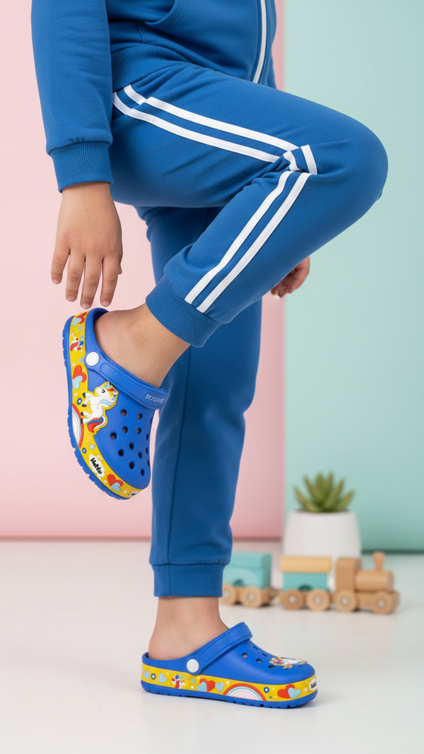 Girls Navy Casual Flip Flop KD5515