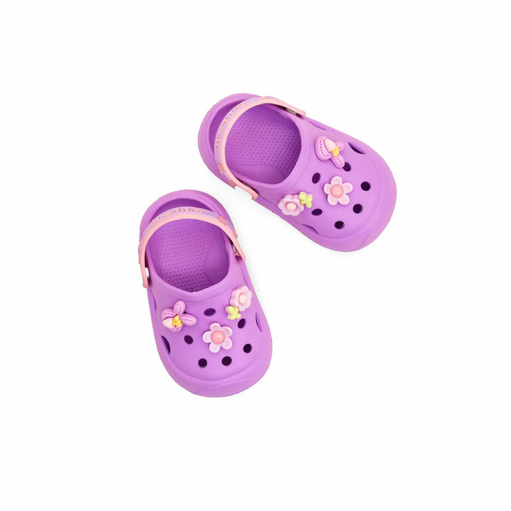 Girls Purple Casual Flip Flop KD5520