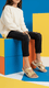 Girls Golden Casual Slipper KD5524