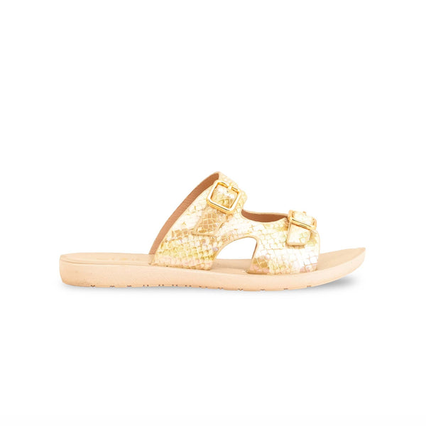 Girls Golden Casual Slipper KD5524