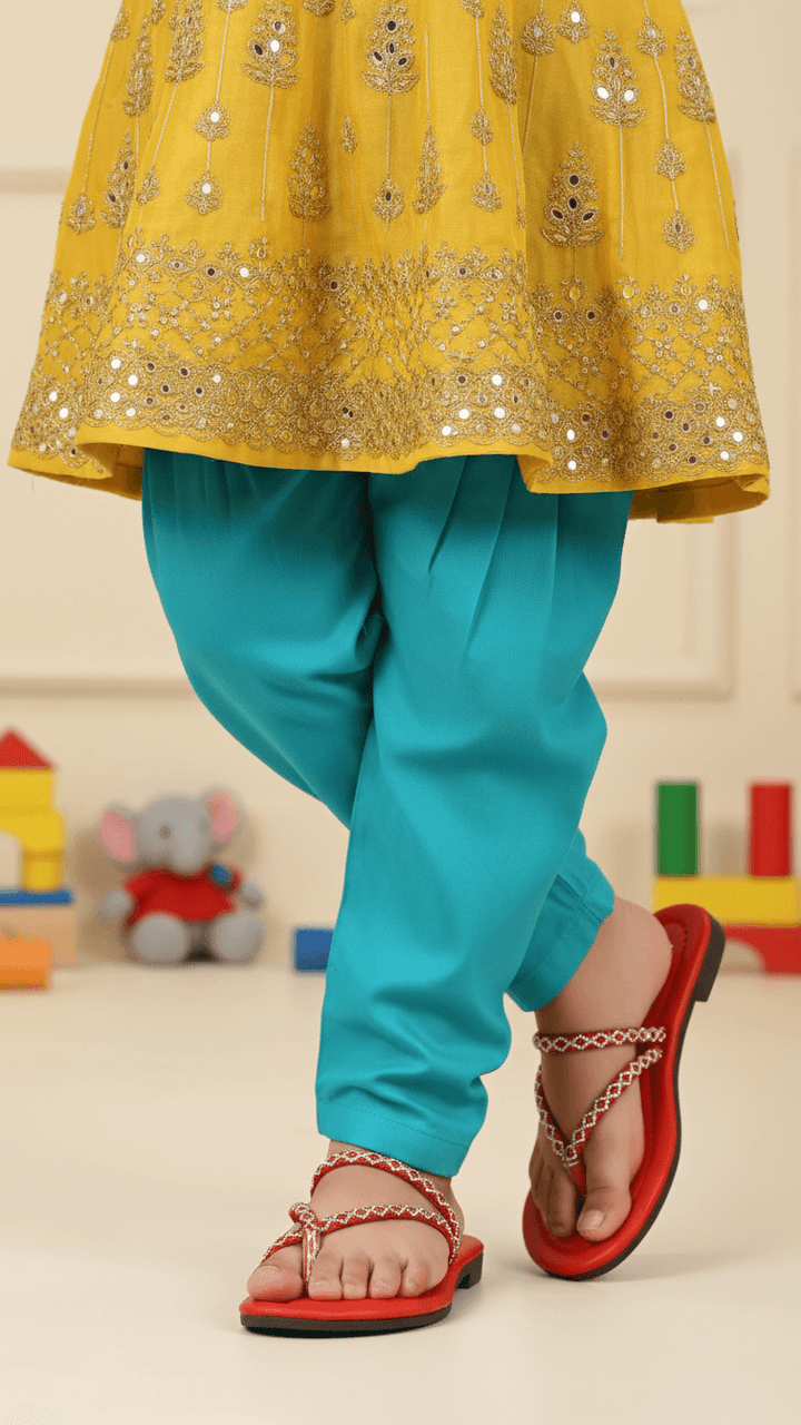 Girls Red Fancy Slipper KD5531