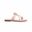 Girls Peach Fancy Slipper KD5549