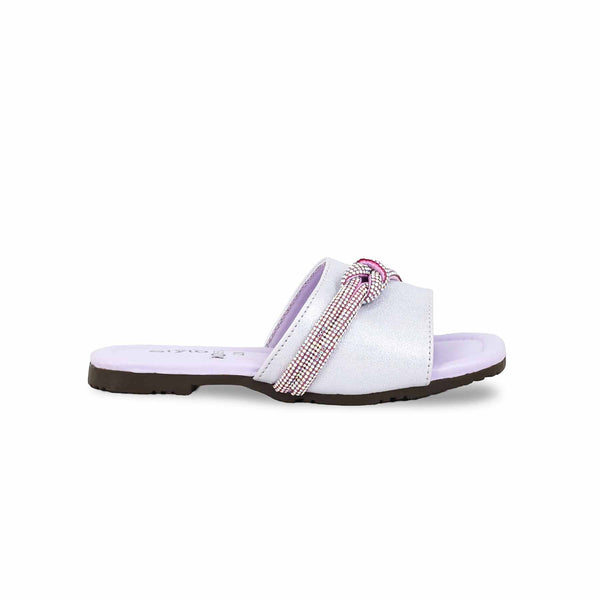 Girls Purple Formal Slipper KD5553
