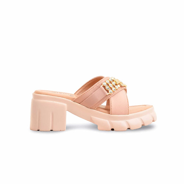 Girls Pink Formal Slipper KD5555