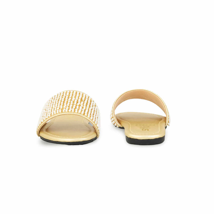 Girls Golden Casual Slipper KD5566