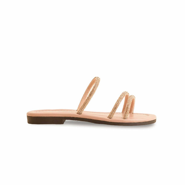 Girls Pink Fancy Slipper KD5577