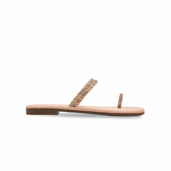 Girls Pink Fancy Slipper KD5578