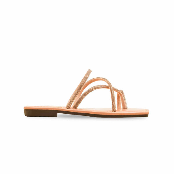 Girls Pink Fancy Slipper KD5581