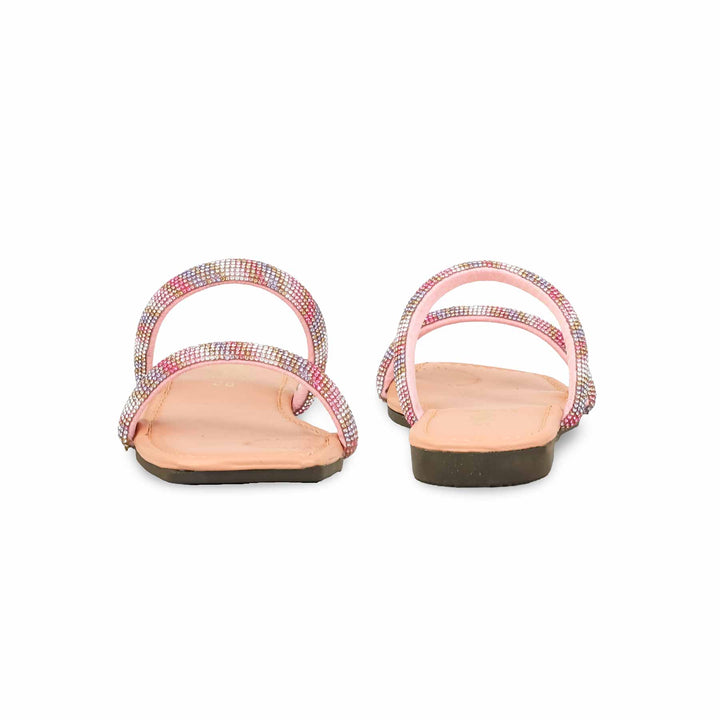 Girls Pink Fancy Slipper KD5583