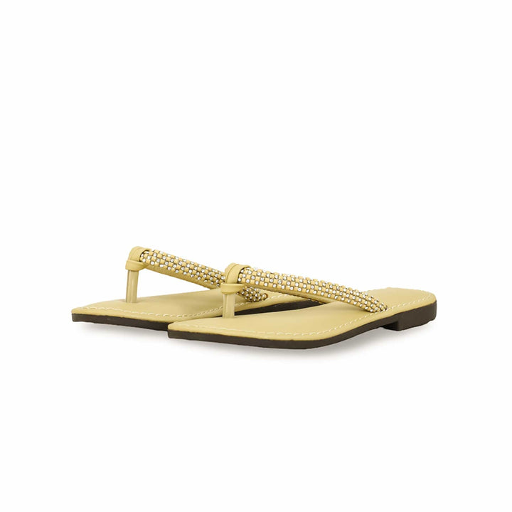 Girls Golden Formal Slipper KD5596
