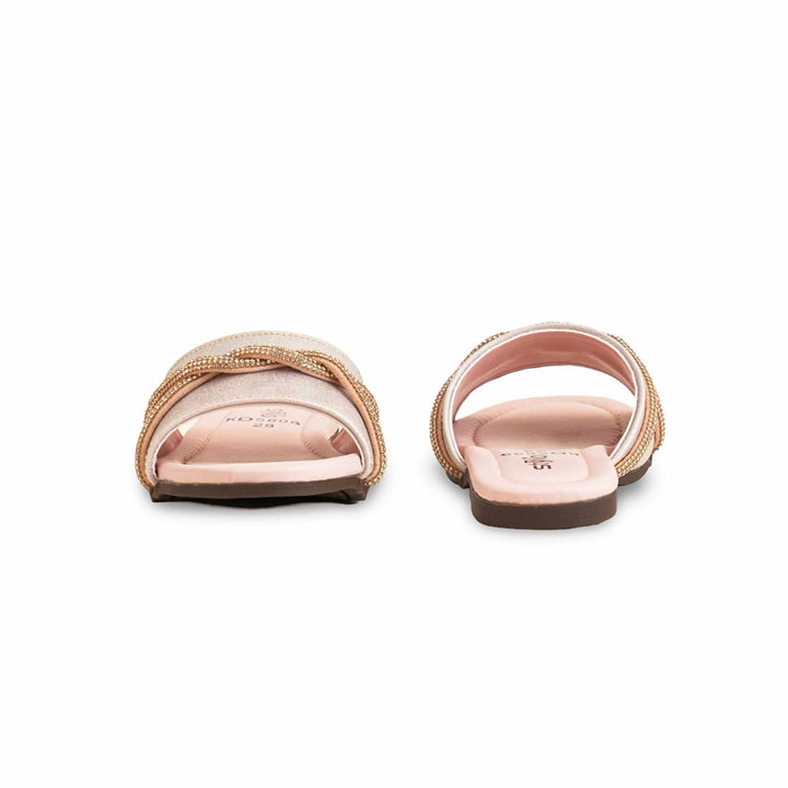 Girls Pink Formal Slipper KD5608