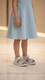 Girls Sky Blue Casual Sandal KD5619