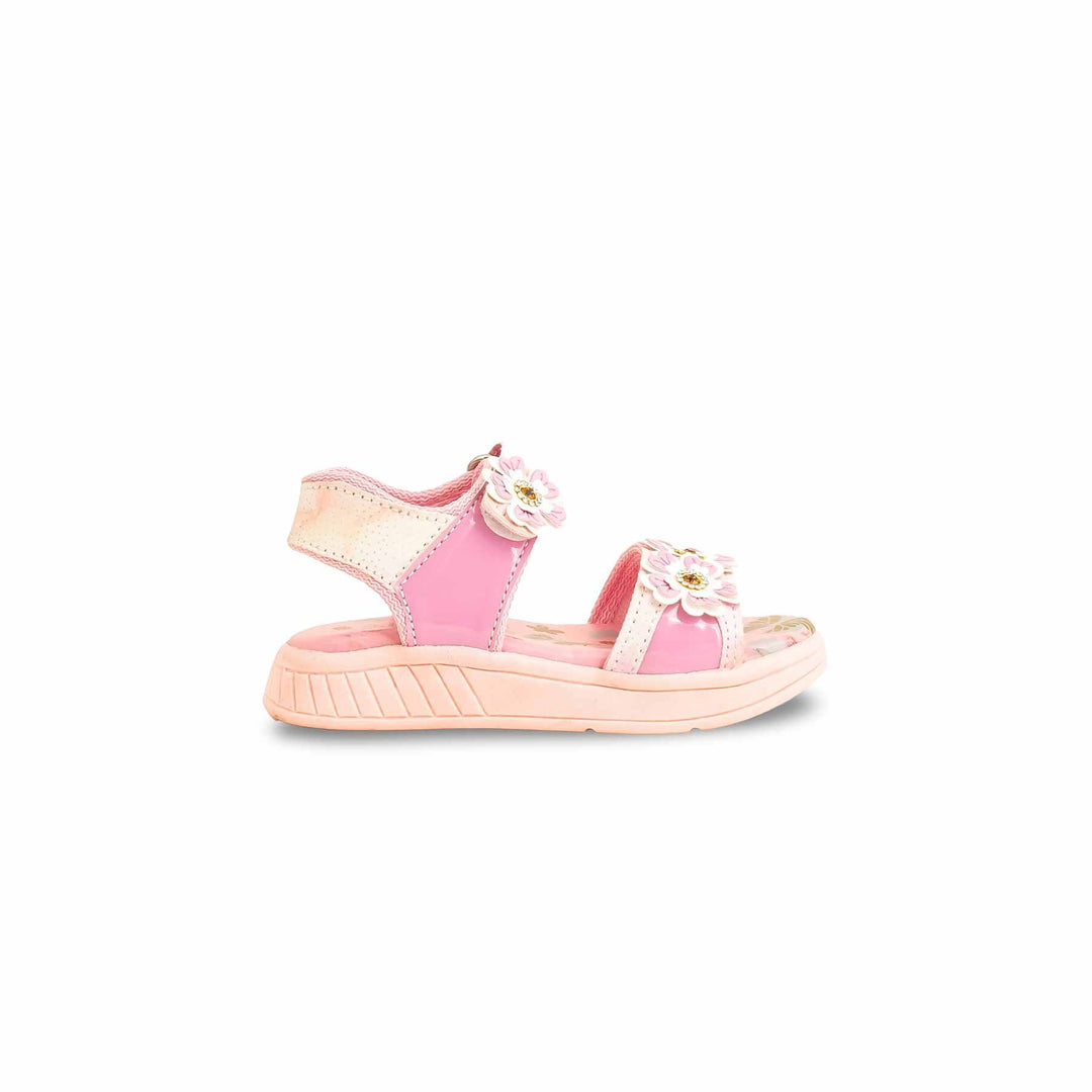 Girls Pink Formal Sandal KD5623