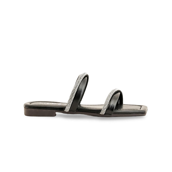 Girls Black Formal Slipper KD5627