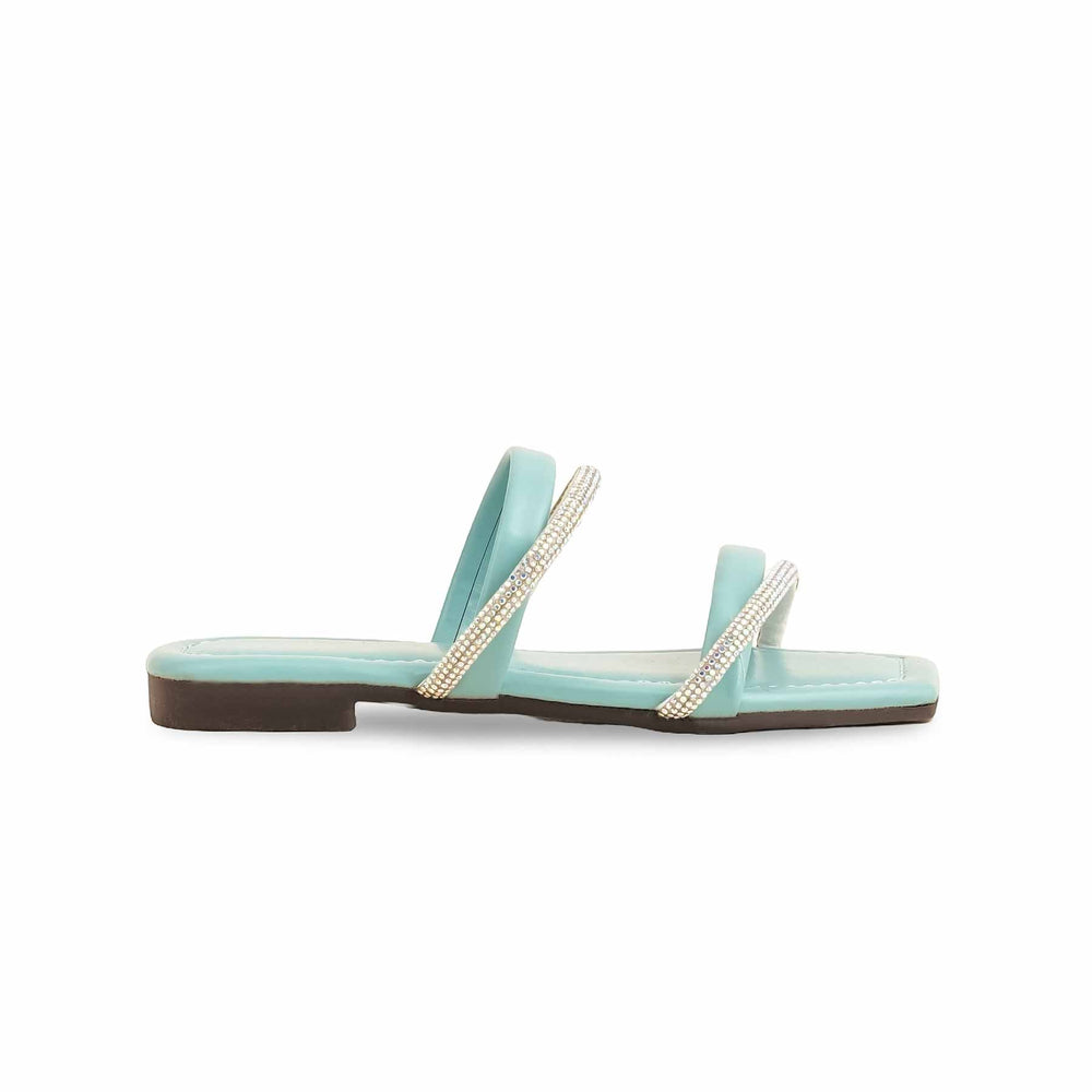 Girls PISTAGREEN Formal Slipper KD5627