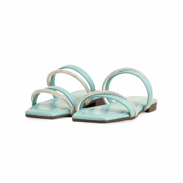 Girls PISTAGREEN Formal Slipper KD5627