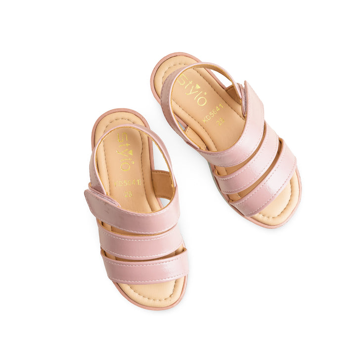 Girls Pink Formal Sandal KD5641