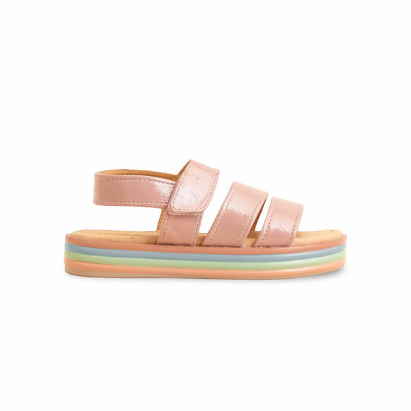 Girls Pink Formal Sandal KD5641