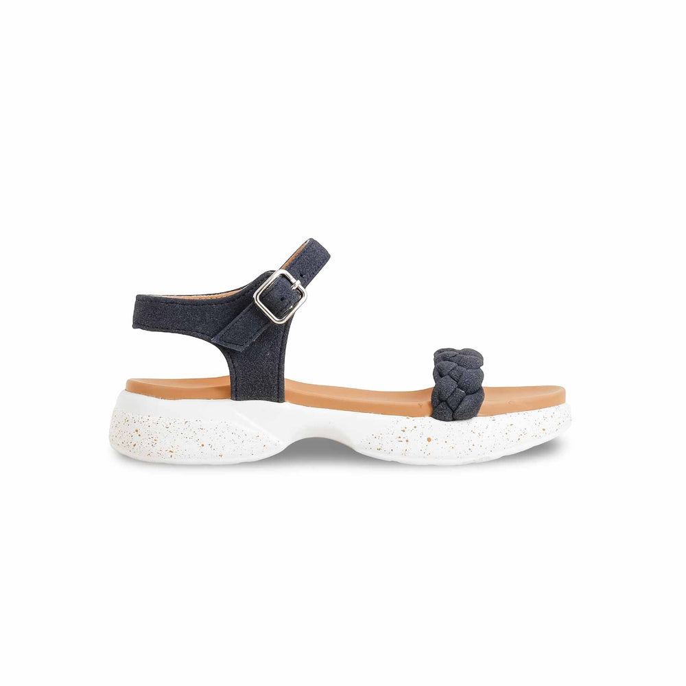 Girls Navy Formal Sandal KD5647