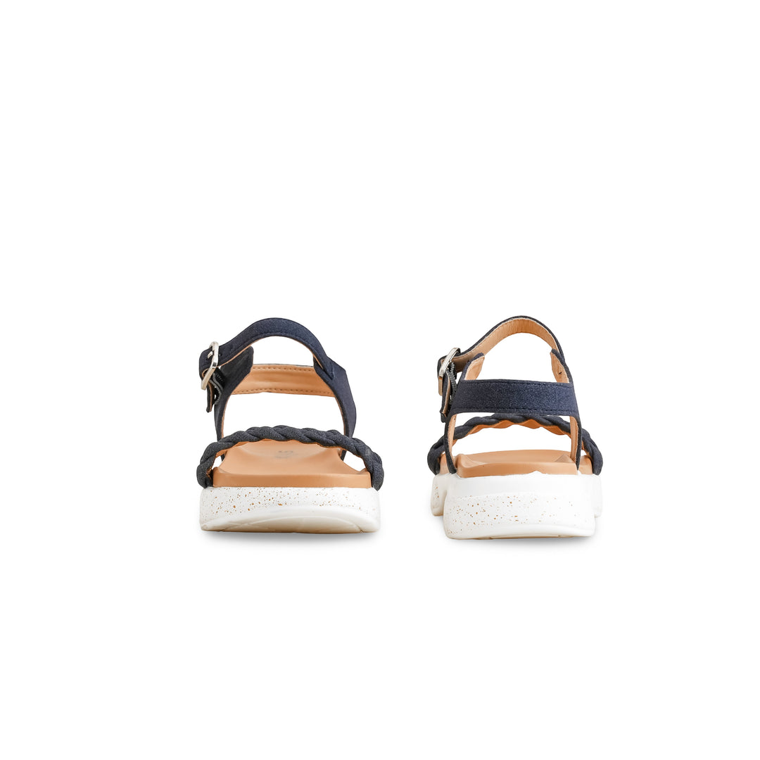 Girls Navy Formal Sandal KD5647