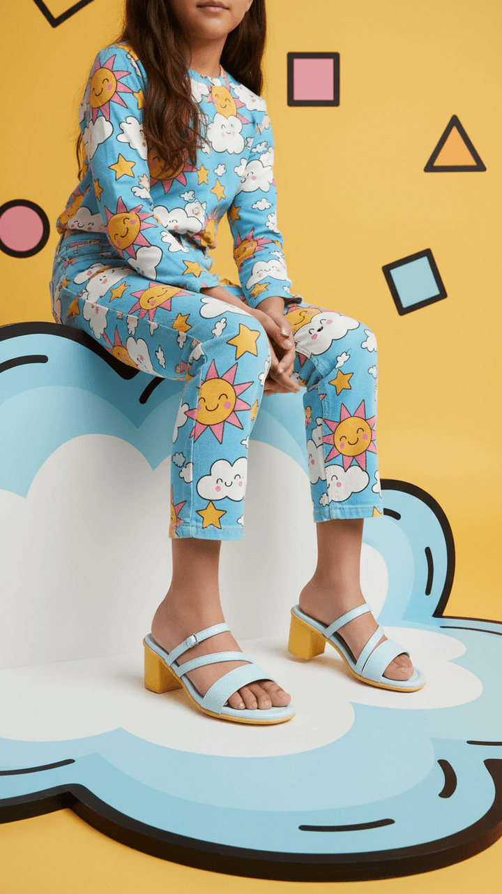 Girls Ferozy Formal Slipper KD5652