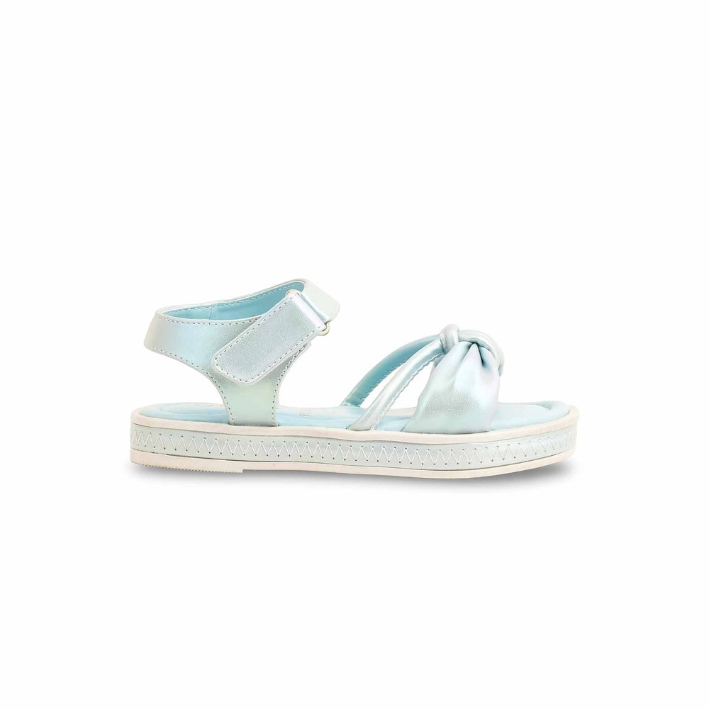 Girls Sky Blue Formal Sandal KD5662