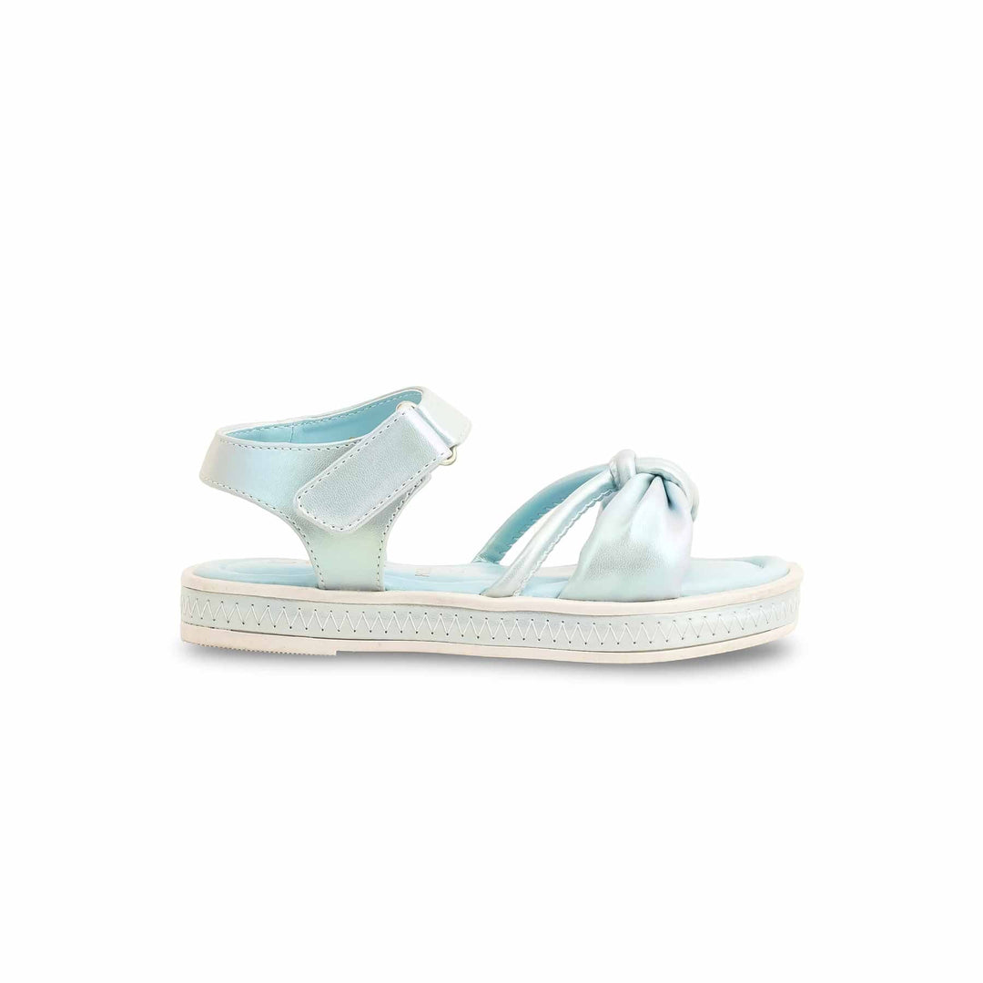 Girls Sky Blue Formal Sandal KD5662