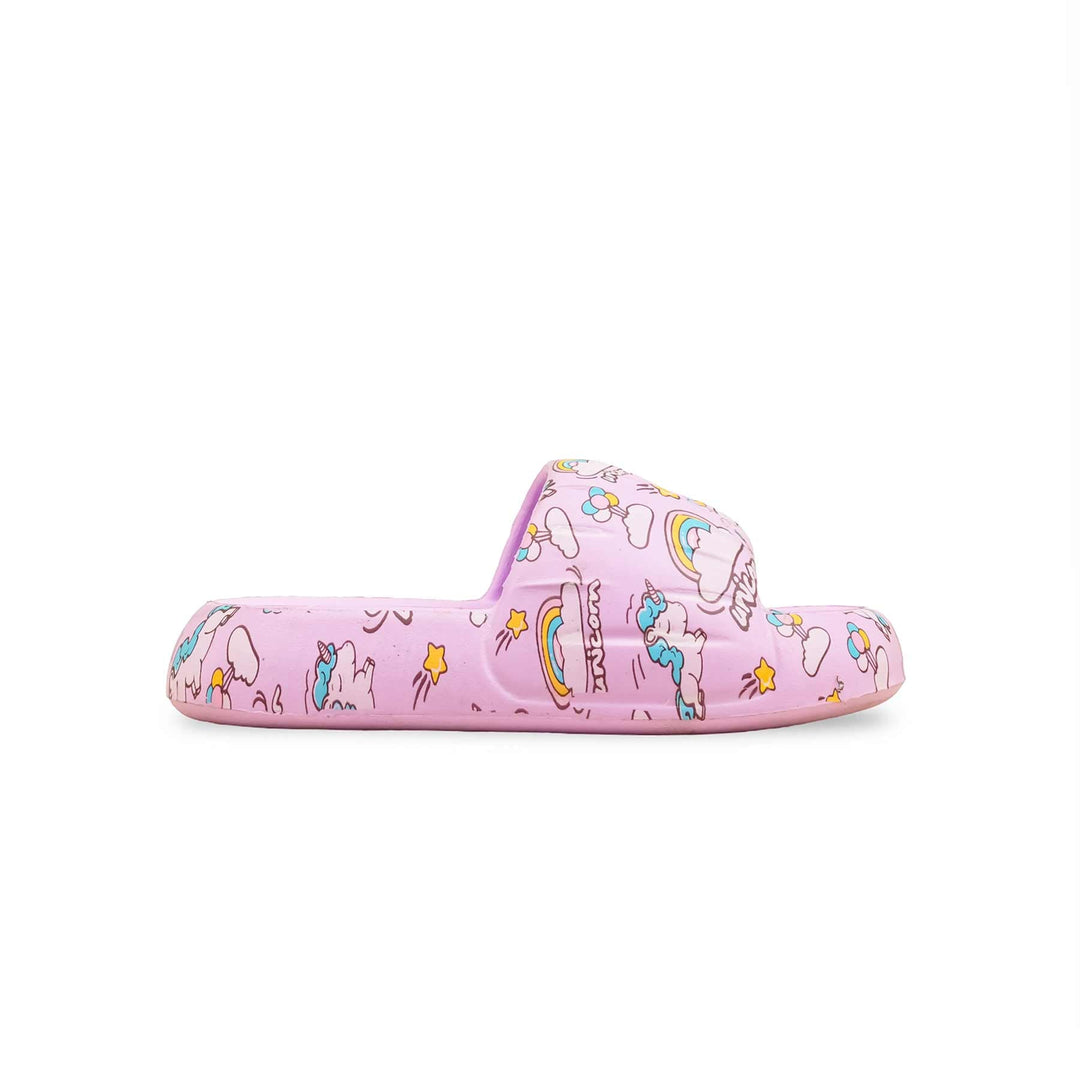 Girls Purple Casual Flip Flop KD5691