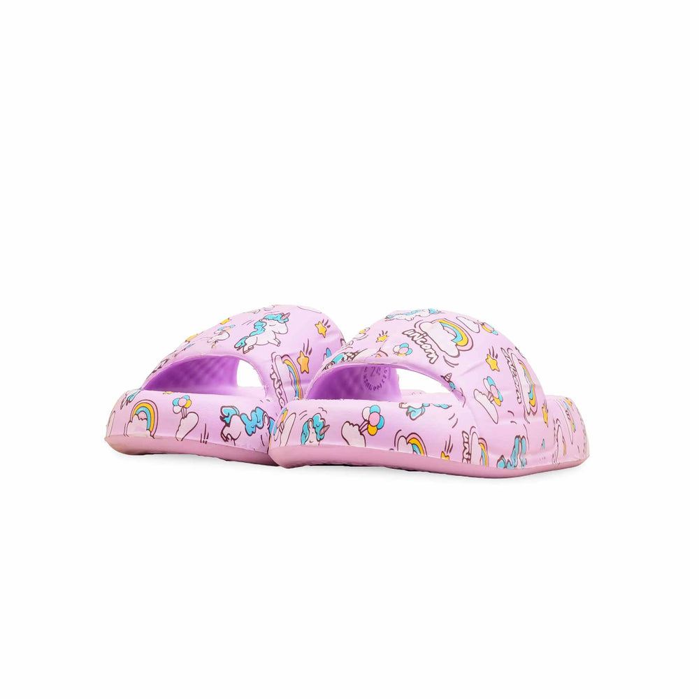 Girls Purple Casual Flip Flop KD5691