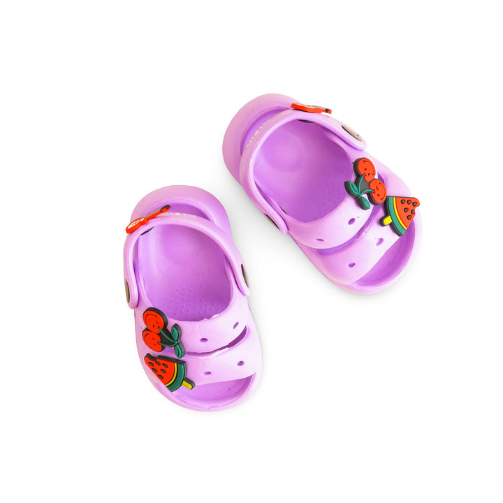 Girls Purple Casual Flip Flop KD5692