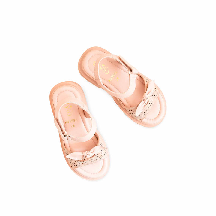 Girls Pink Formal Sandal KD5697