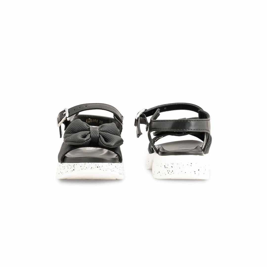Girls Black Formal Sandal KD5698