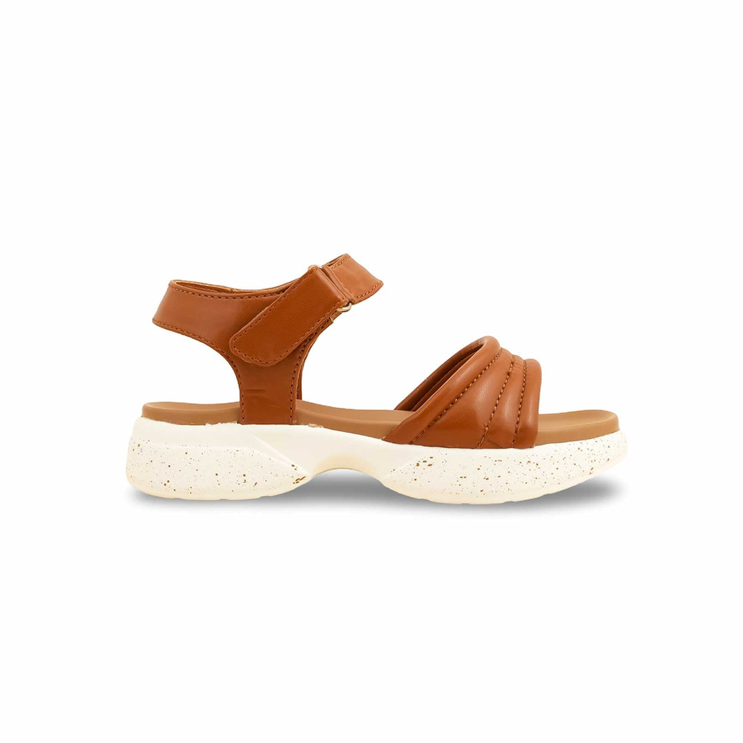 Girls Brown Formal Sandal KD5700