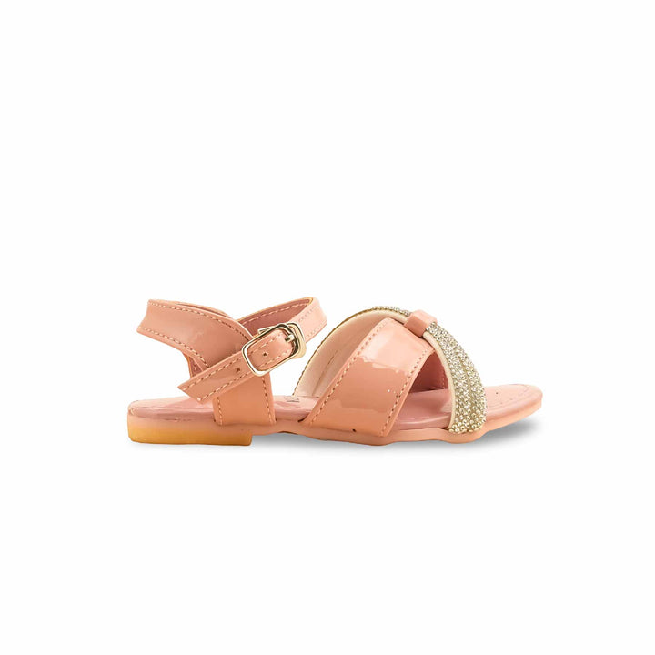 Girls Pink Formal Sandal KD5705
