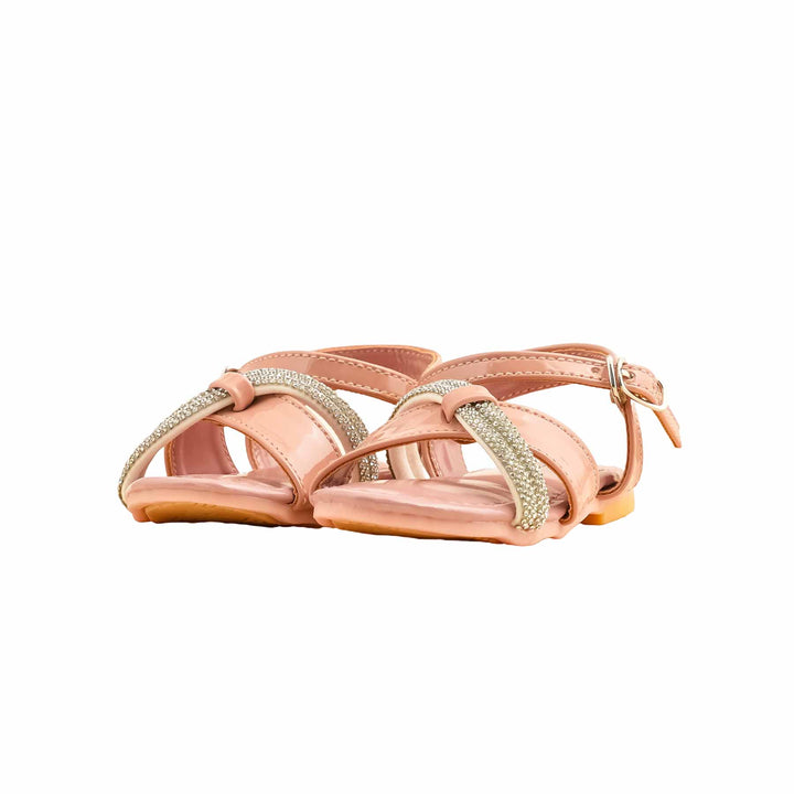 Girls Pink Formal Sandal KD5705