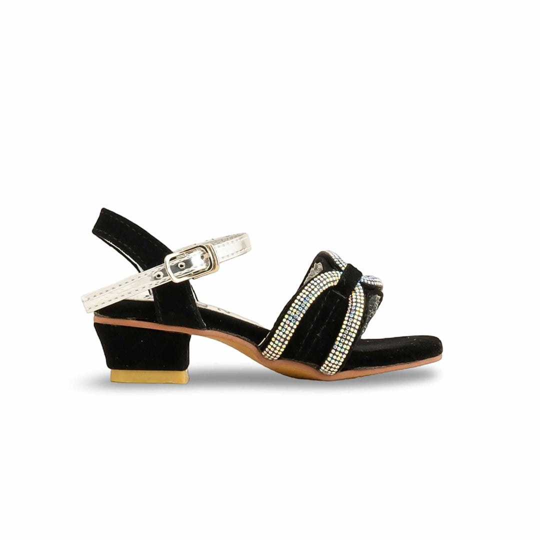 Girls Black Formal Sandal KD5706