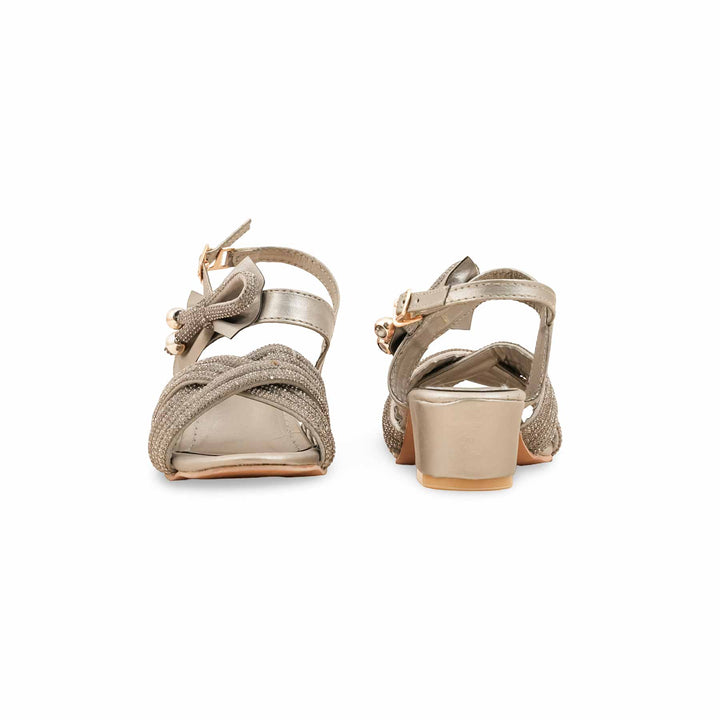 Girls Grey Fancy Sandal KD5711