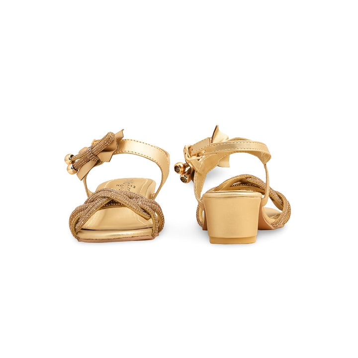 Girls Silver Fancy Sandal KD5713